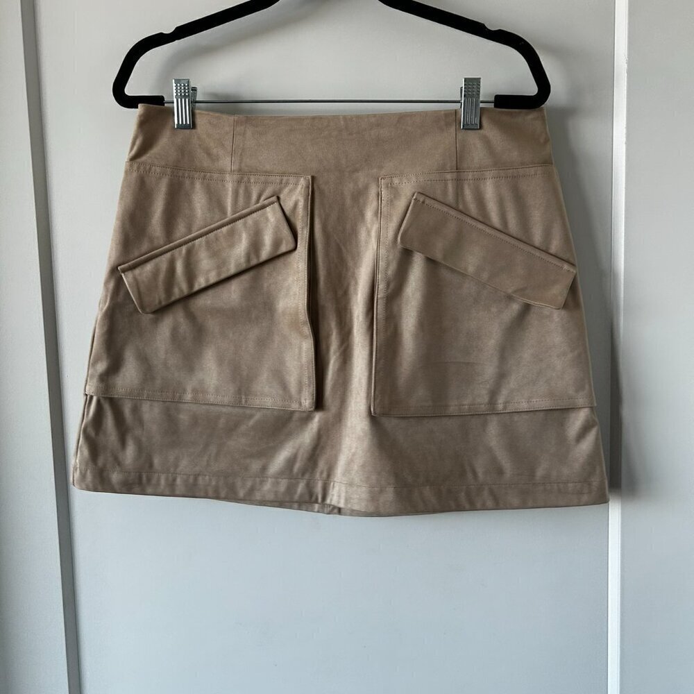 Steve Madden Suede Like Mini skirt